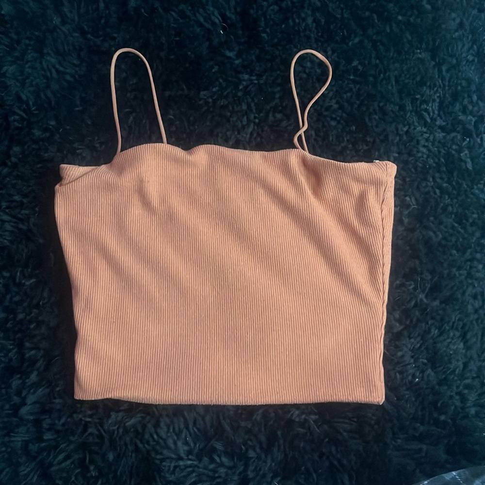 Peach tank top